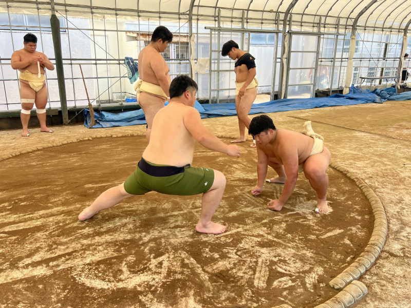 前日練習